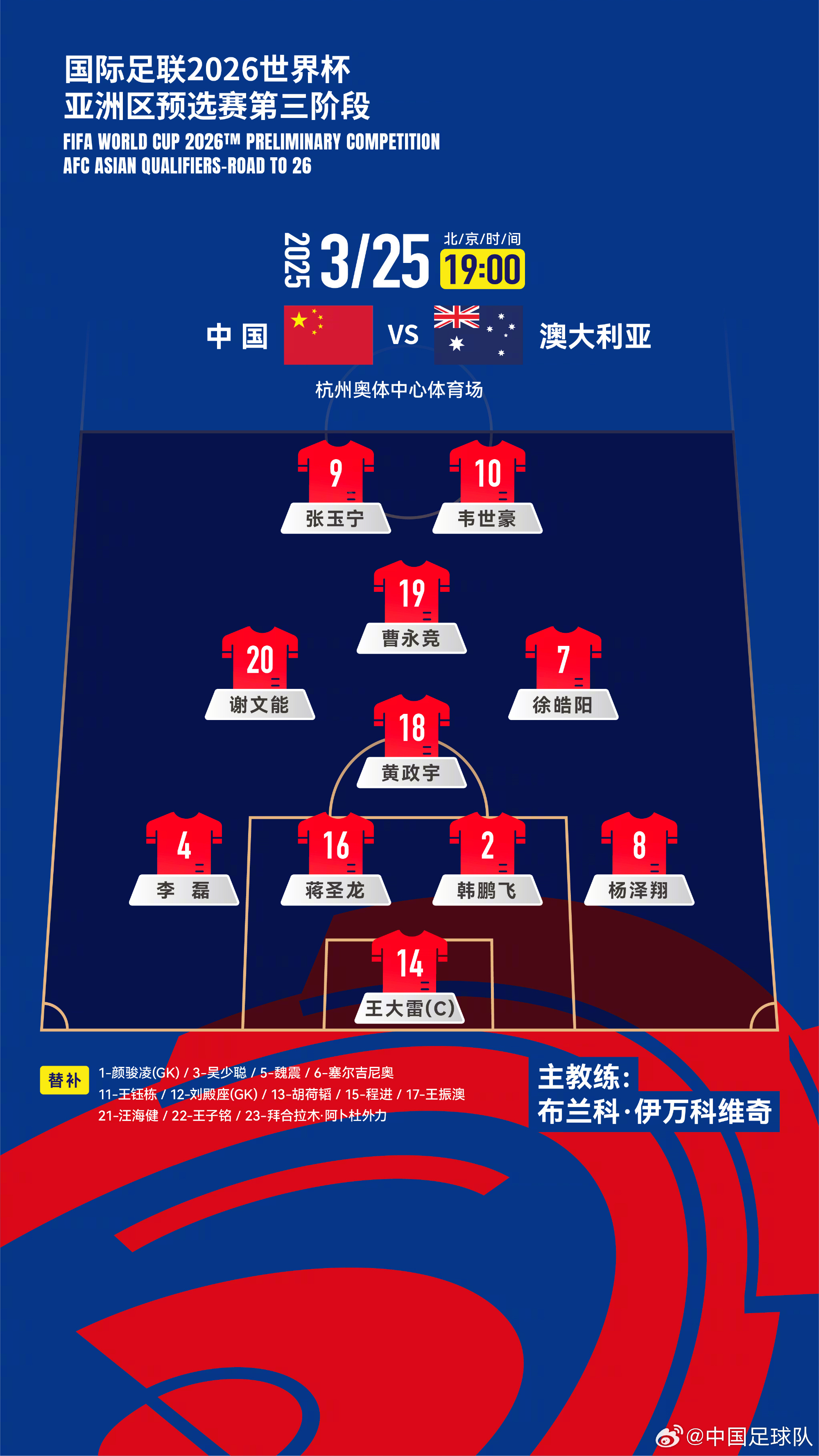 国足主场02负澳大利亚三连败无缘世界杯直通