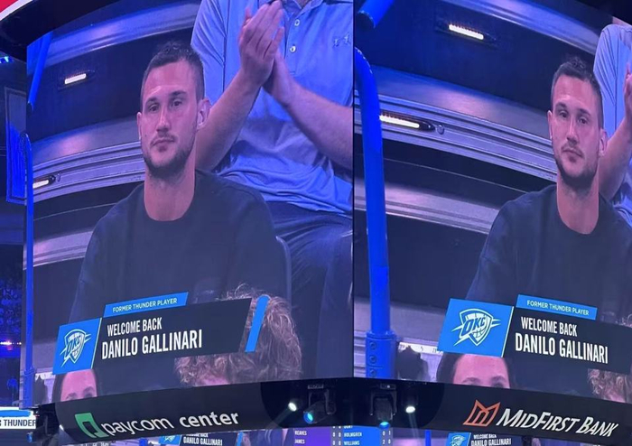 加里纳利雷霆主场获热烈欢迎